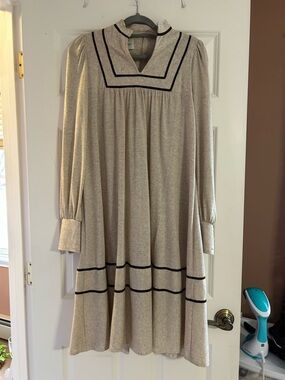 Vintage Jonathan Logan Long Sleeve Prairie Dress